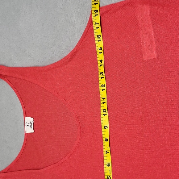 Zara 🪸 Crop Swing Top with Lace Trim ~ Rosy Coral Color - Picture 6 of 9